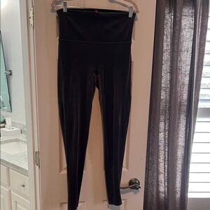 Women's Spanx High-Waisted Velour Leggings